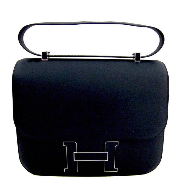 Hermes Gris Perle Pearl Grey Jige Elan Clutch Bag 29cm Superb - Chicjoy
