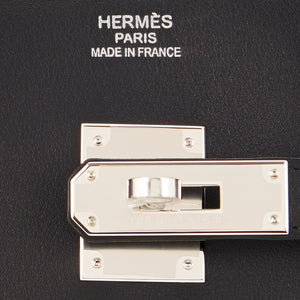 Hermes Birkin 35cm Black Fray Fray Toile Swift Bag VIP Limited Z Stamp, 2021