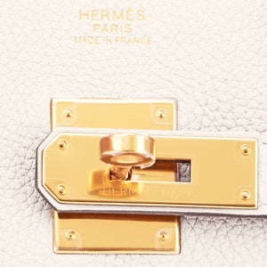 Hermes Craie Birkin 30cm Togo Gold Hardware