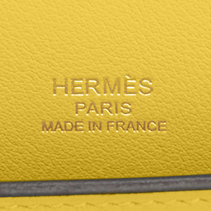 Hermes Lime Kelly Cut Swift Gold Hardware