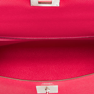 Hermes Kelly 28cm Rose Extreme Epsom Pink Sellier Bag D Stamp, 2019