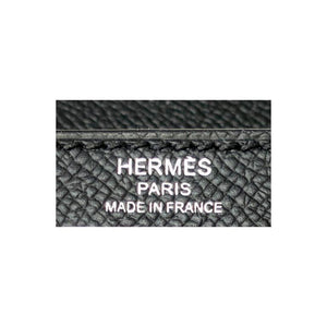 Fashionista Hermes Jet Black 28cm Epsom Sellier Kelly