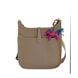 Hermes Etoupe Evelyne PM Messenger Leather Shoulder Handbag Perfect Gift