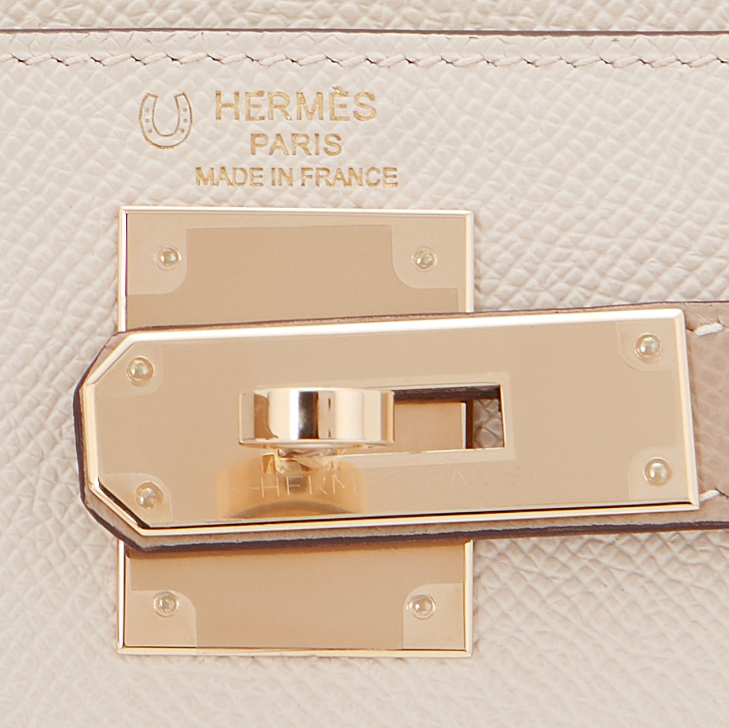 Hermes Kelly Bag 20cm HSS Bi-Color Craie Epsom Gold Hardware