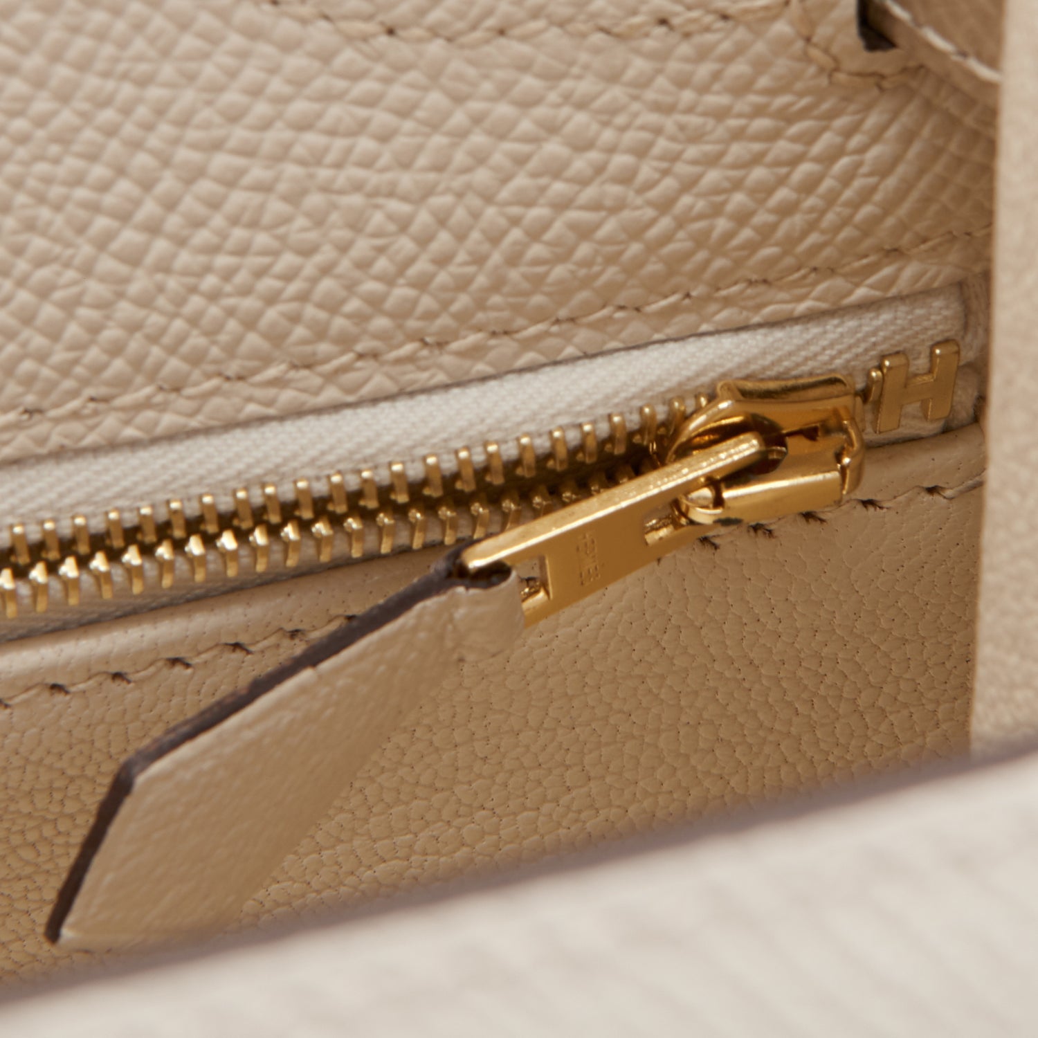 Hermes HSS Craie Gold Mini Kelly 20cm Epsom Bag VIP EXCLUSIVE U