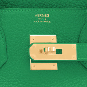 Hermes Birkin 30cm Bambou Bamboo Bag Gold Hardware Y Stamp, 2020