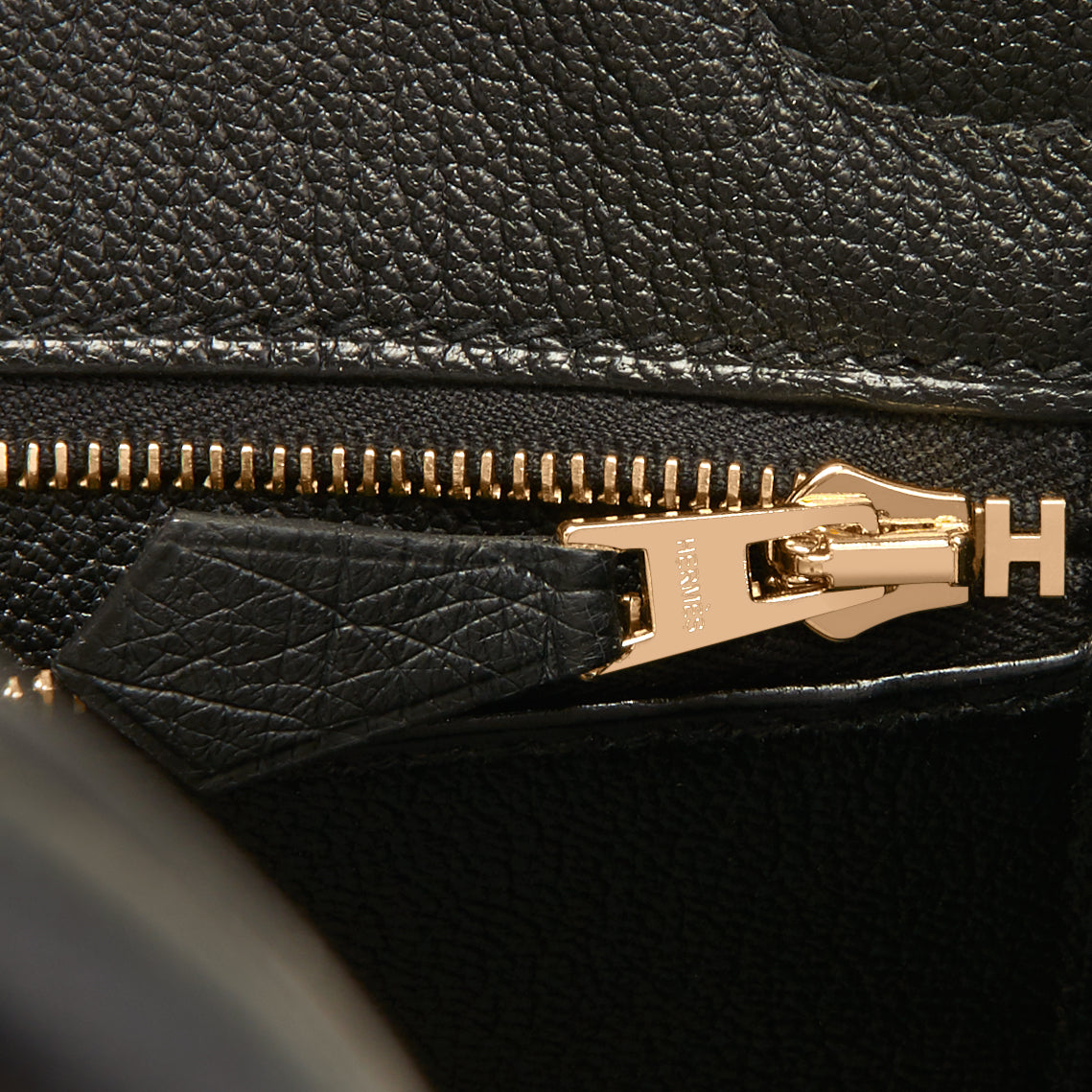 Hermes Birkin 30 Black Ostrich Rose Gold Hardware – Madison Avenue