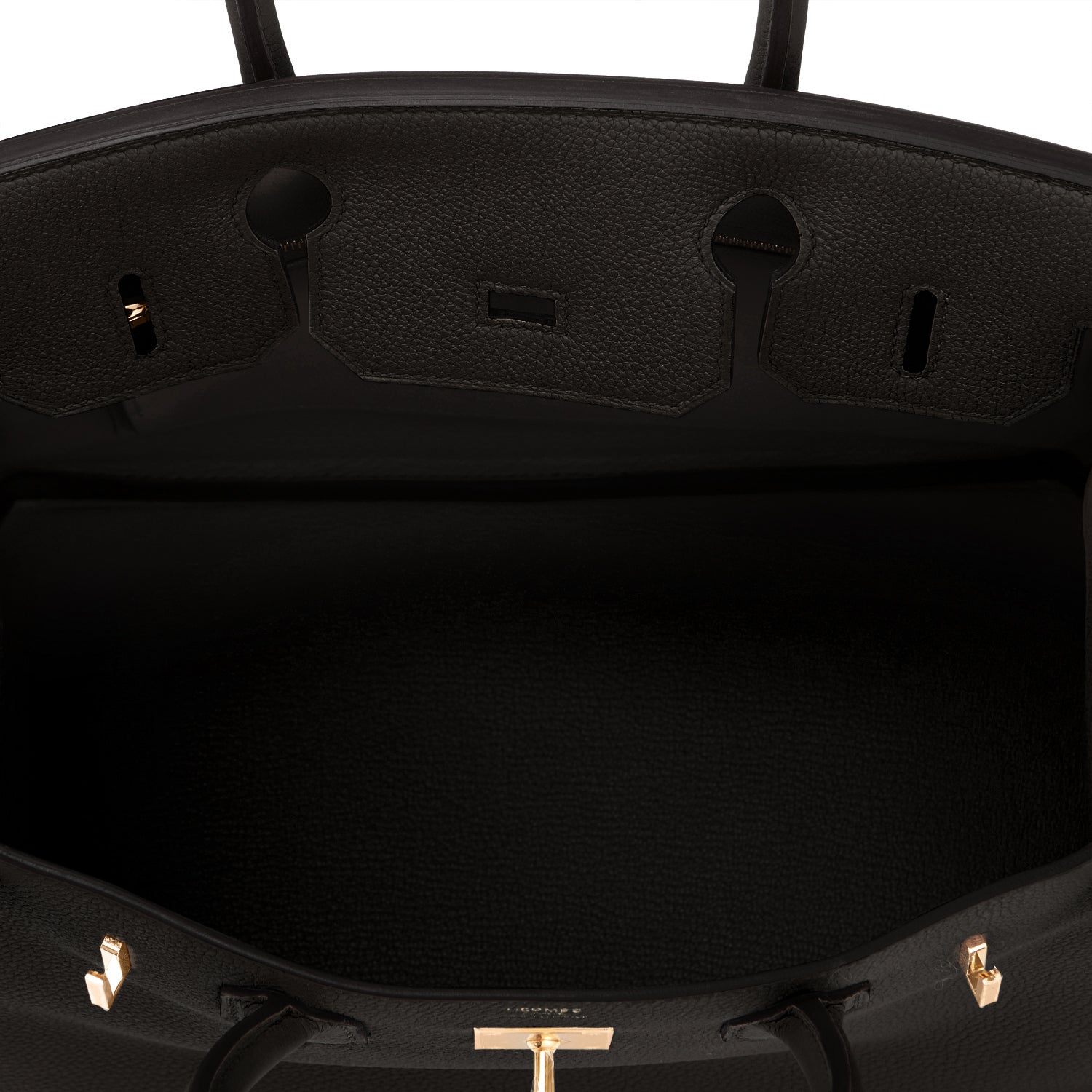 Hermes Birkin 25 Black Rosegold Hardware, Luxury, Bags & Wallets