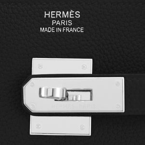 Hermes Black Togo 40cm Birkin Palladium Hardware
