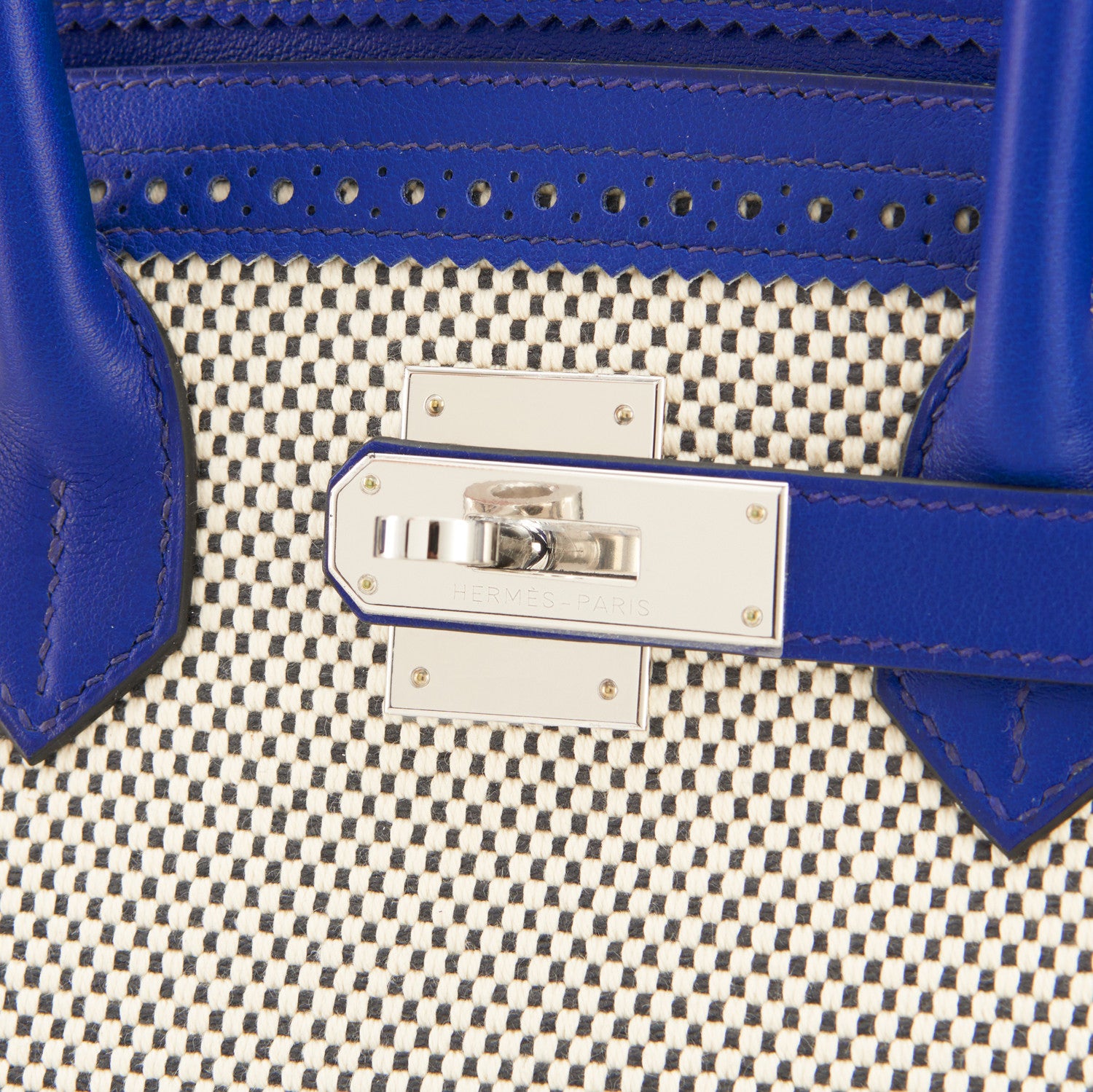 Hermes Birkin Bag 35cm Blue Electric Togo Gold Hardware