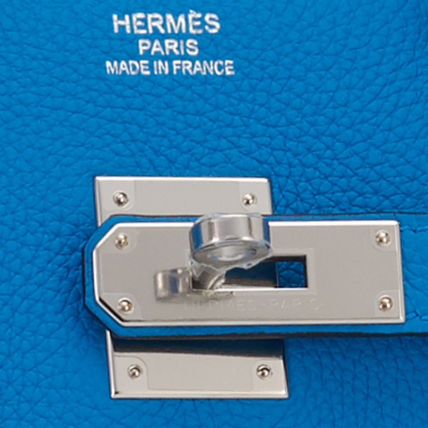 Hermes Blue Jean 35cm Birkin Leather Palladium Tote Satchel Chic and S -  Chicjoy