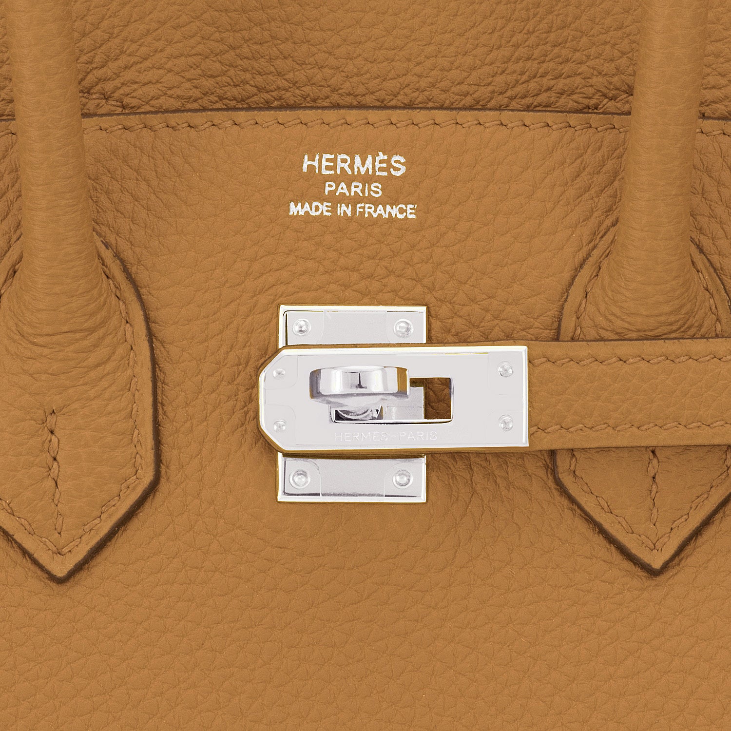 Hermes Birkin Bag Togo Leather Palladium Hardware In Khaki