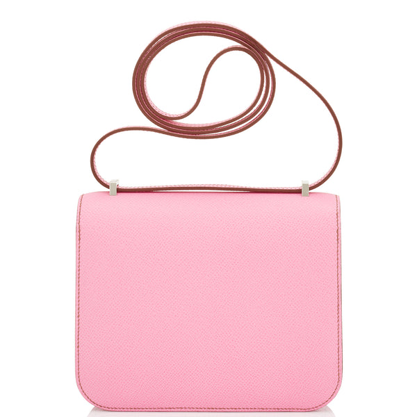 HERMES Constance 18 Bubblegum Pink Epsom PHW Z *New - Timeless