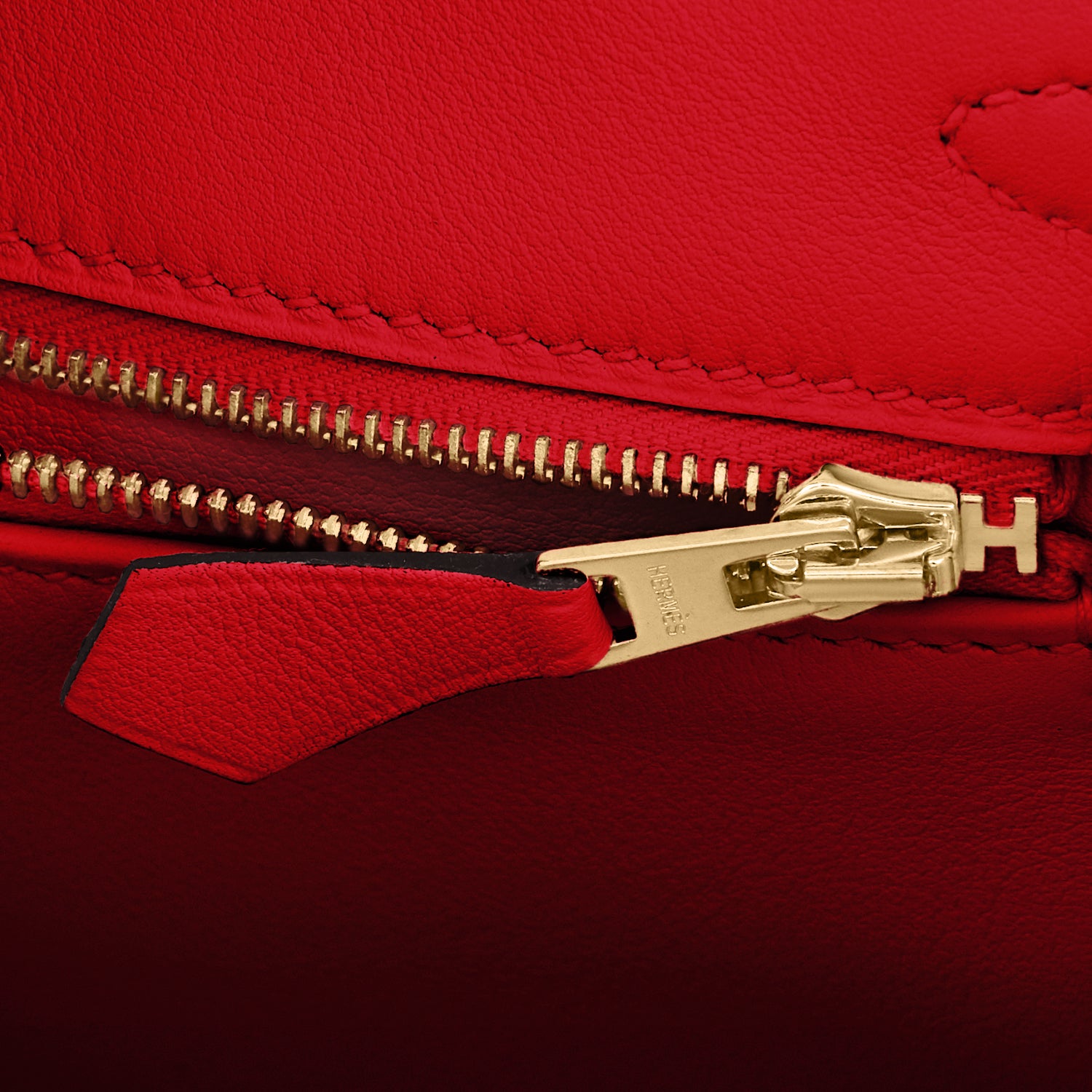 Hermes Birkin 25 Rouge de Coeur Swift Gold Hardware - Chicjoy