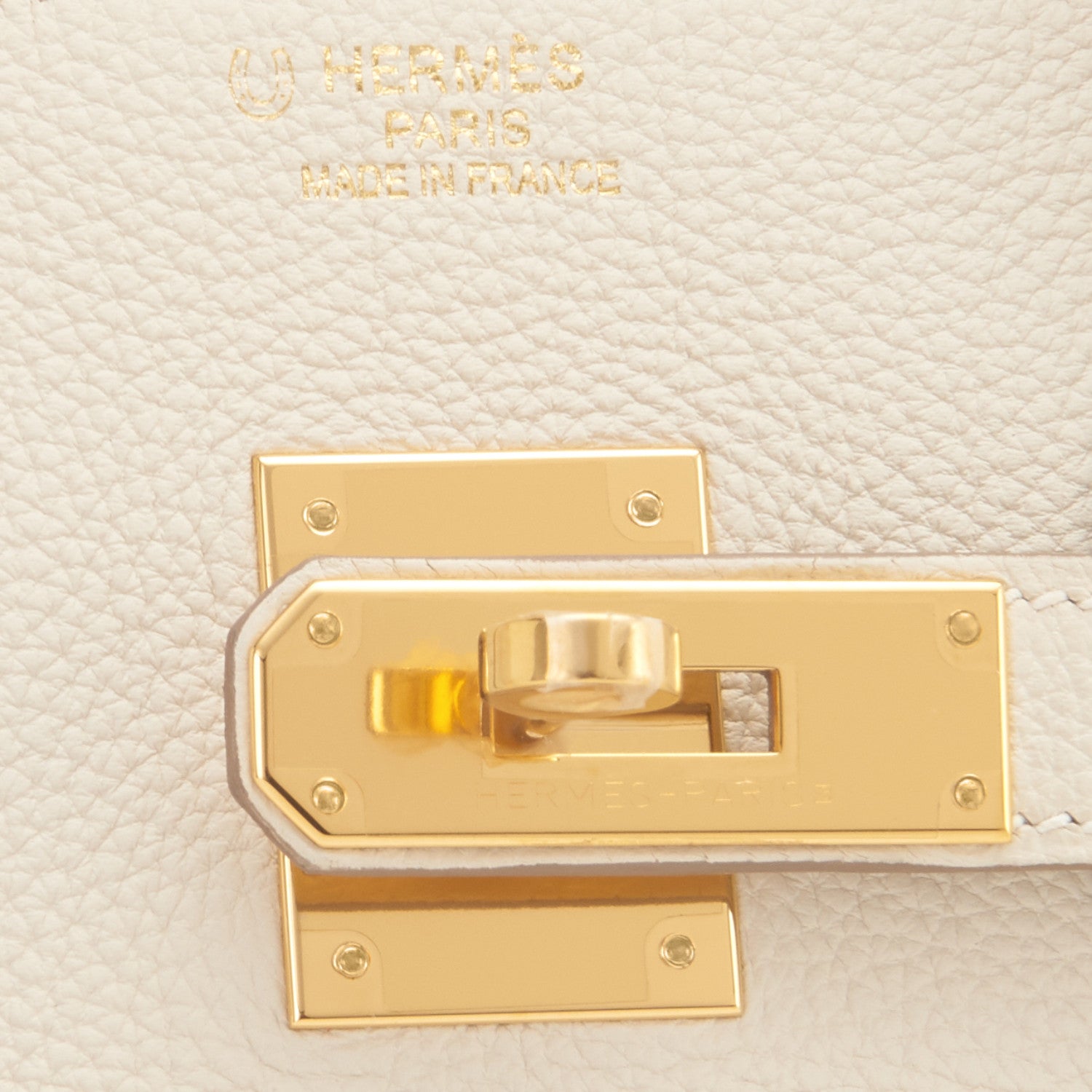 Hermes Craie Birkin 30cm Togo Gold Hardware - Chicjoy