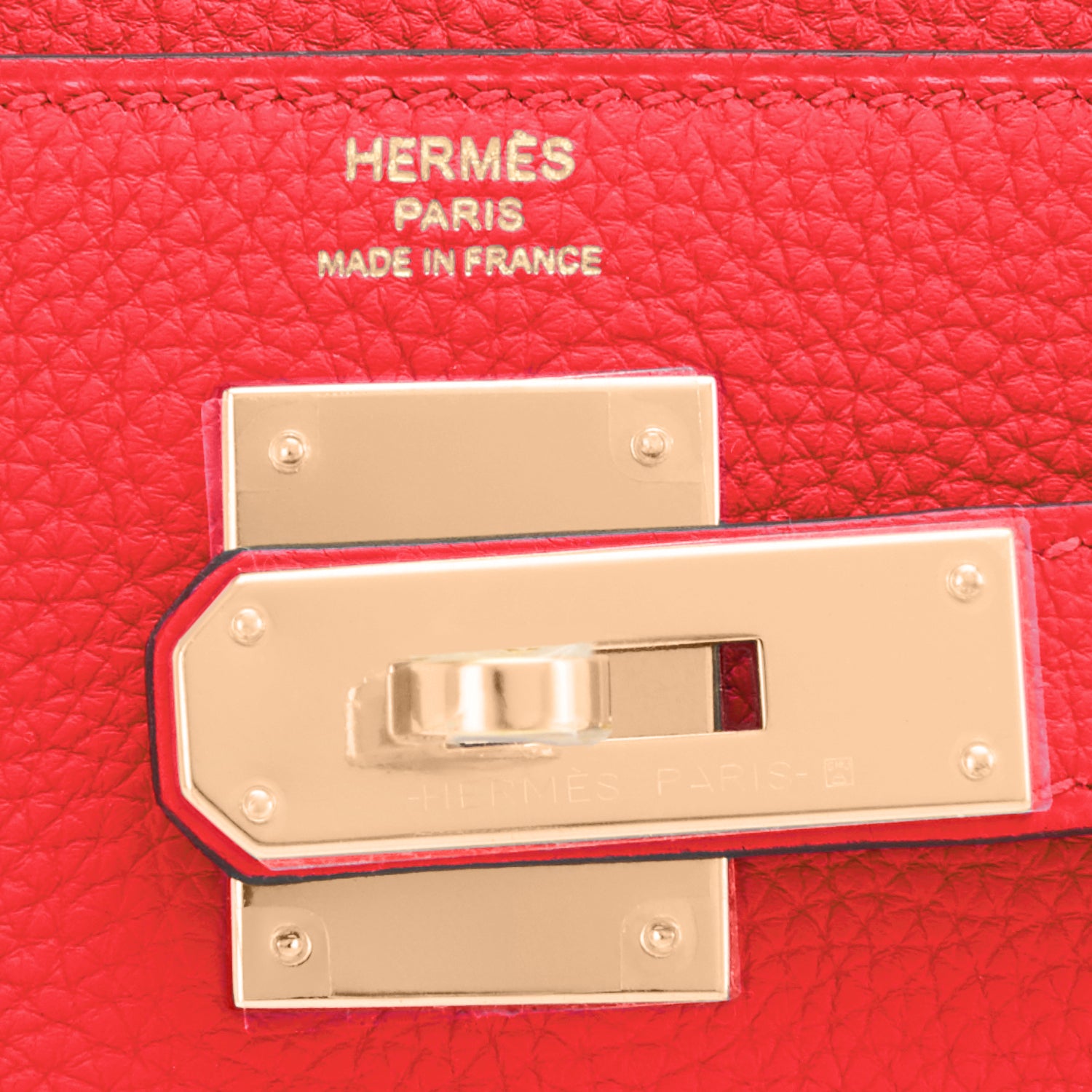 Hermes Kelly Bag 28cm Capucine Togo Gold Hardware