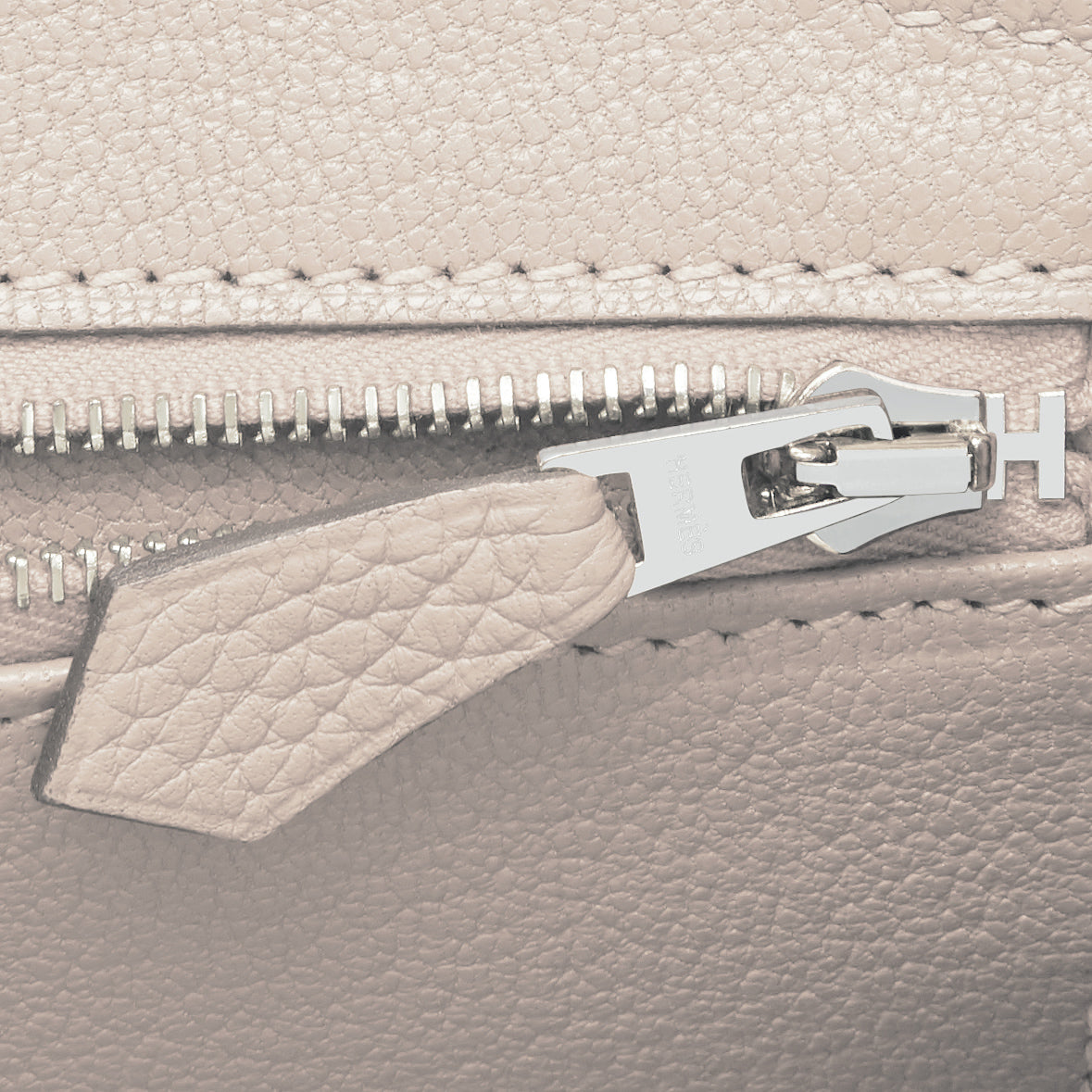 Craie Birkin 35cm in Togo Leather with Palladium Hardware, 2015