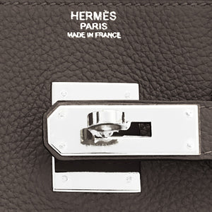 Hermes Ebene and Gold Camel Tan Verso Limited Edition VIP 30cm Togo Birkin