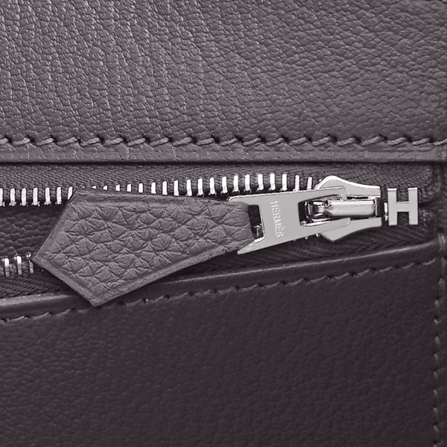Hermes Etain 35cm Birkin Togo Leather Gray Palladium Hardware 2020