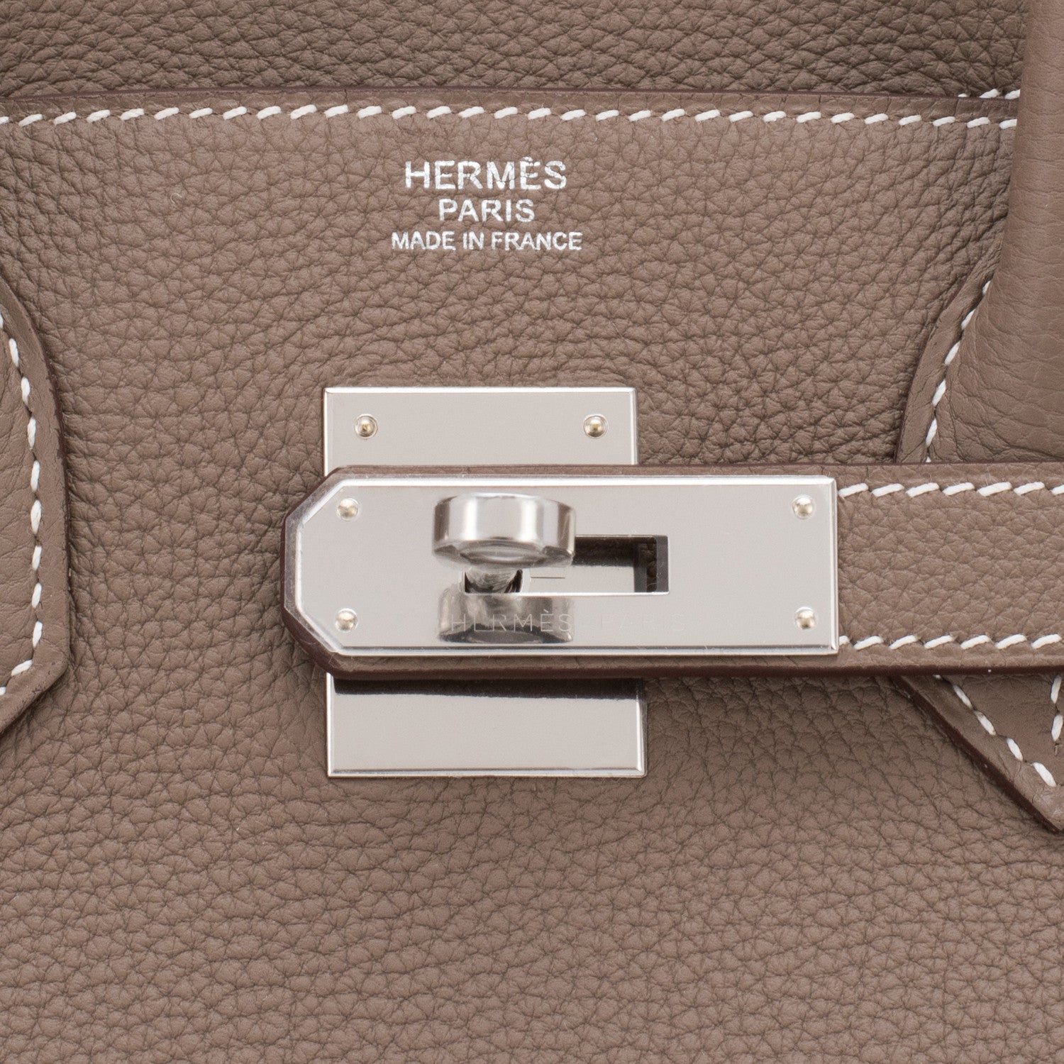 Hermès Birkin 30 Etoupe Togo Palladium Hardware PHW