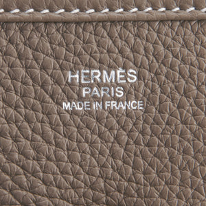 Hermes Etoupe Evelyne PM Messenger Bag