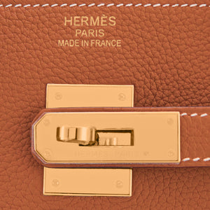 Hermes Birkin 40cm Gold Togo Gold Power Birkin Tan Bag Z Stamp, 2021
