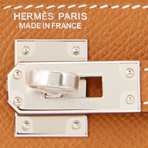 Hermes Mini Kelly 20cm Gold Epsom Bag