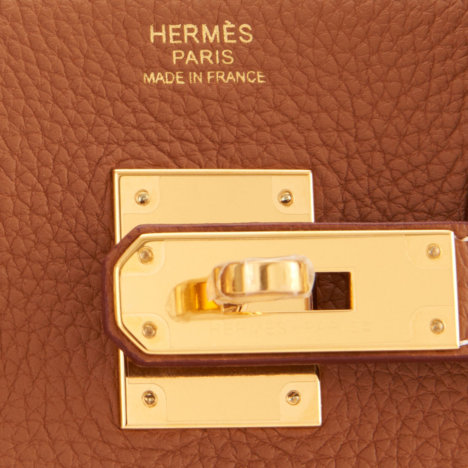 Hermes Gold Togo Camel Tan 30cm Birkin Gold Hardware - Chicjoy