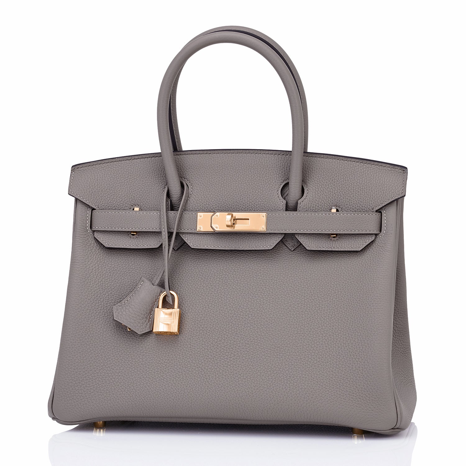 Hermès 2022 Pre-owned Birkin 30 Handbag - Grey