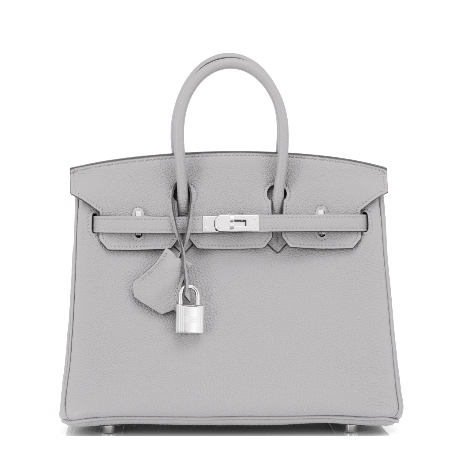 Hermès Birkin 25 Gris Meyer (Grey)  Togo With Palladium Hardware – Found  Fashion