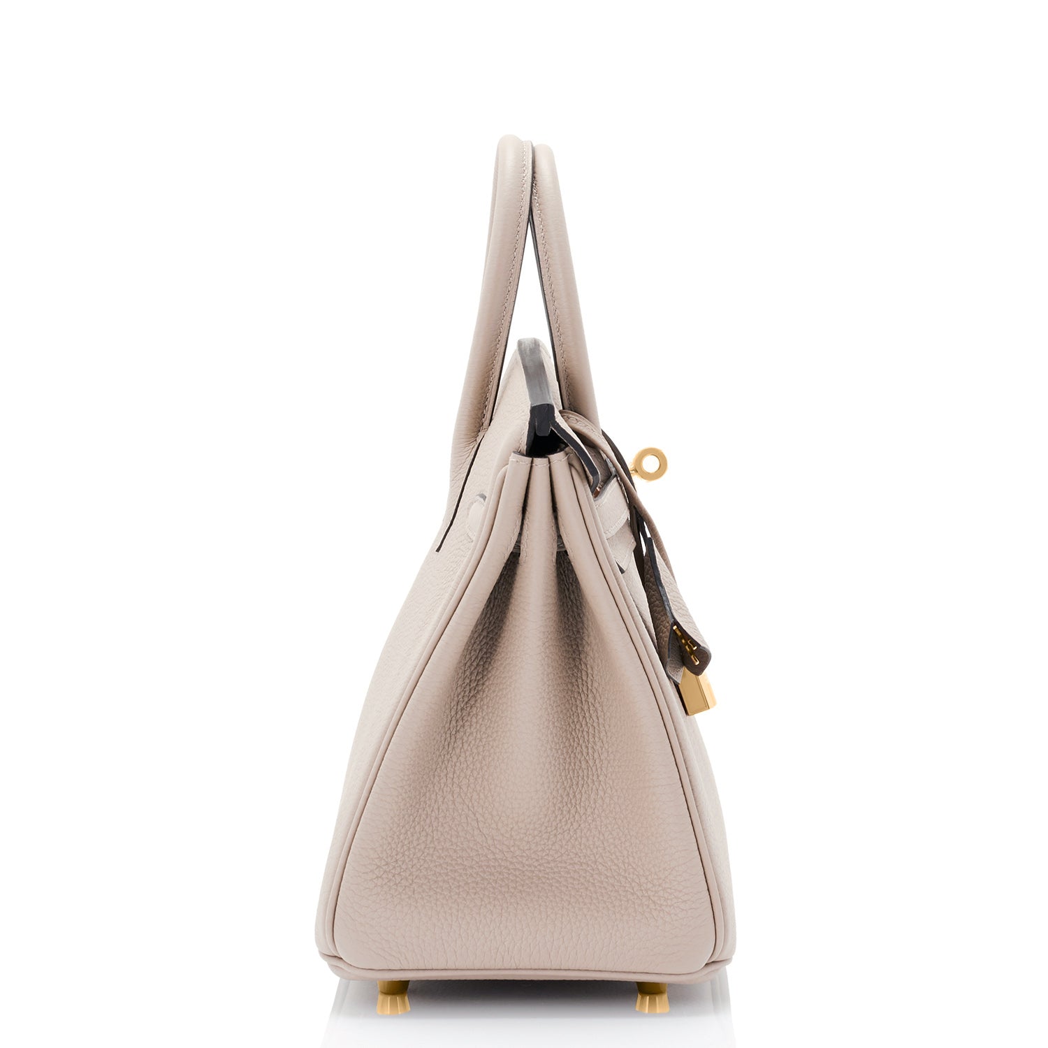 Hermes Birkin 25 Gris Tourterelle Togo Gold Hardware – Madison Avenue  Couture