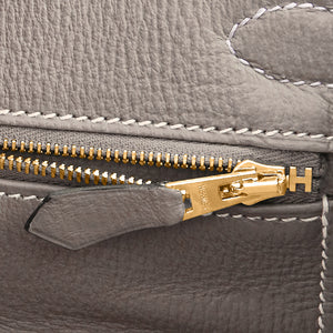 Hermes Birkin Bag 30cm Bi-color HSS Anemone & Capucine Epsom Gold Hardware