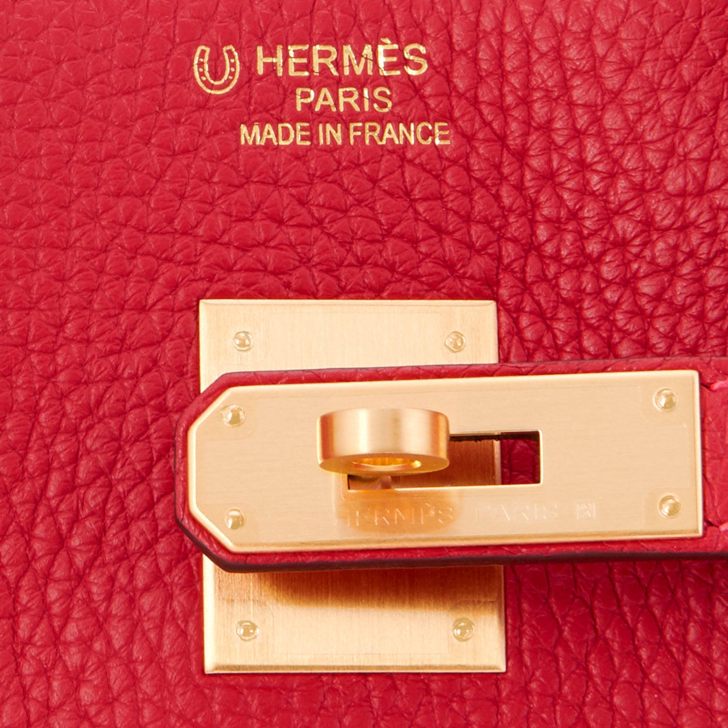 Hermes Birkin 25 HSS Bag Rose Azalee Rouge Casaque Epsom Gold
