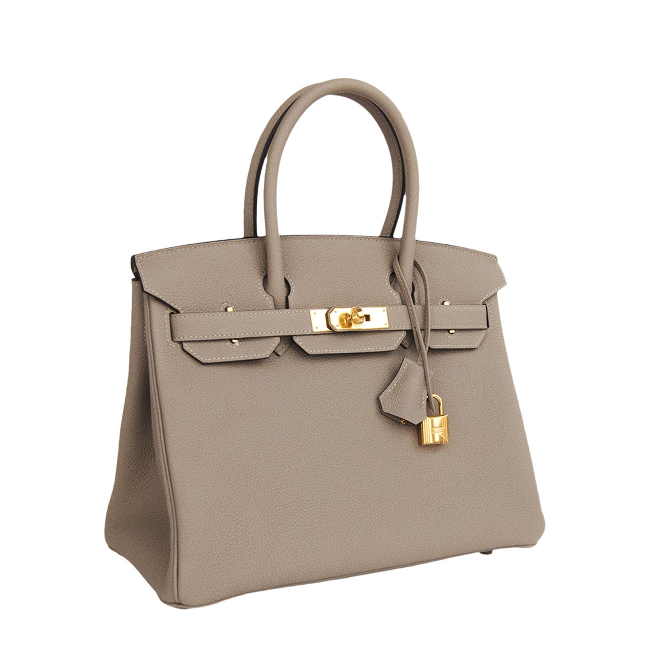 Hermès Birkin 25 Top Handle Bag In Black Togo With Rose Gold Hardware
