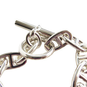 Hermes Chaine d'Ancre Solid Silver Bracelet GM BNIB 12 Links Below Retail