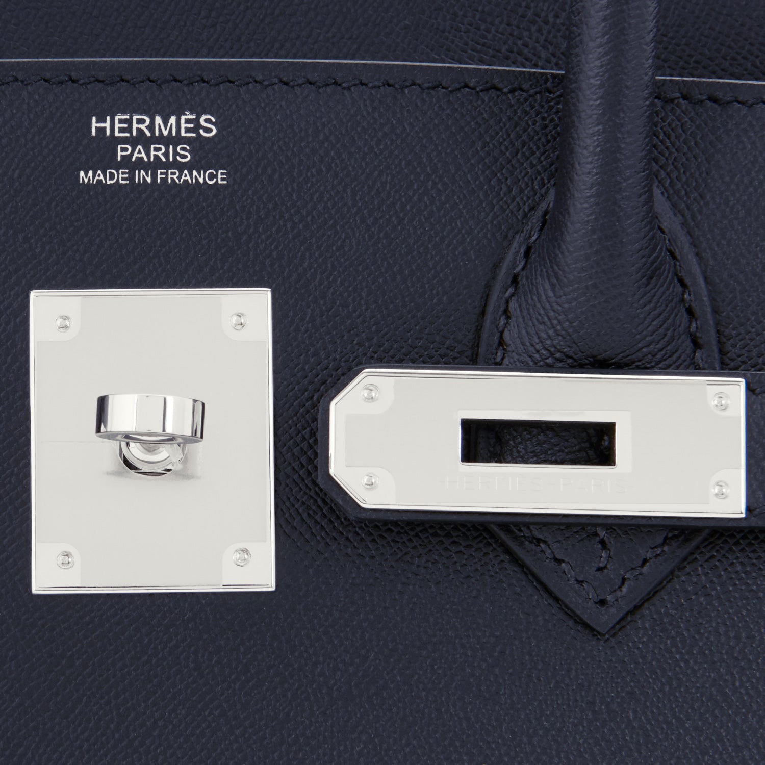 Hermes Black Birkin 30cm Togo Palladium Hardware Bag U Stamp, 2022