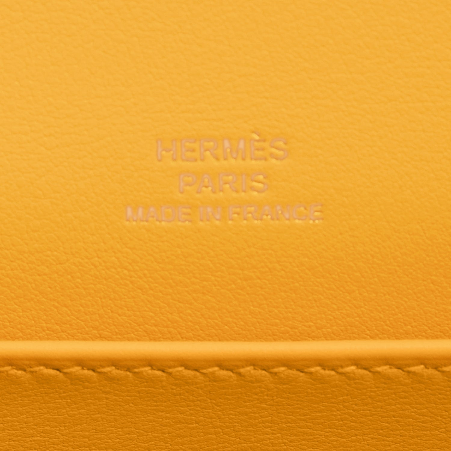 Hermes Bambou Kelly Pochette Gold Hardware Clutch Bag - Chicjoy