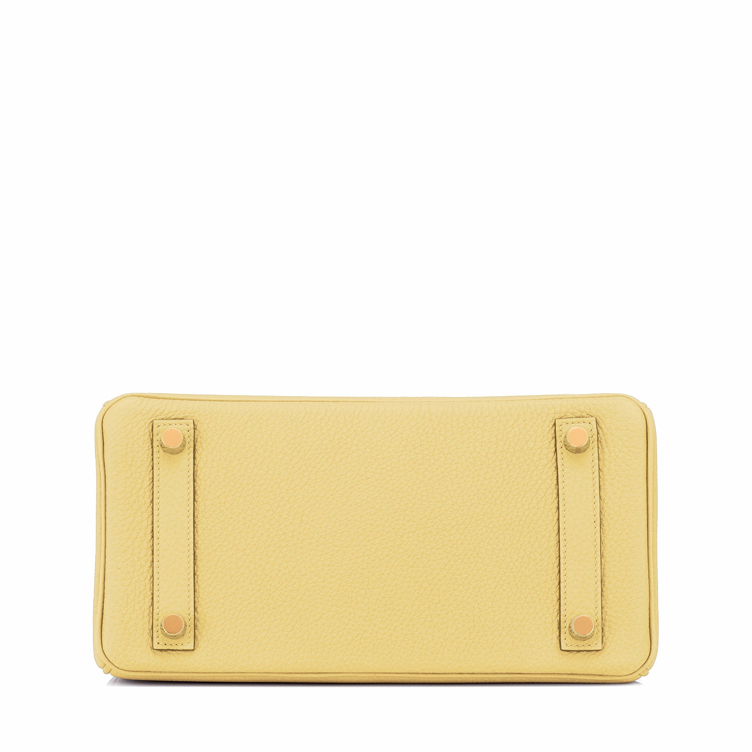 Hermes Bearn Compact Verso Wallet Jaune Poussin / Nata Gold Hardware E –  Mightychic