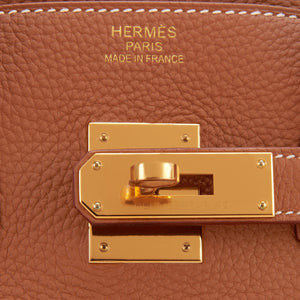 Hermes Gold Birkin 35cm Togo Gold Hardware