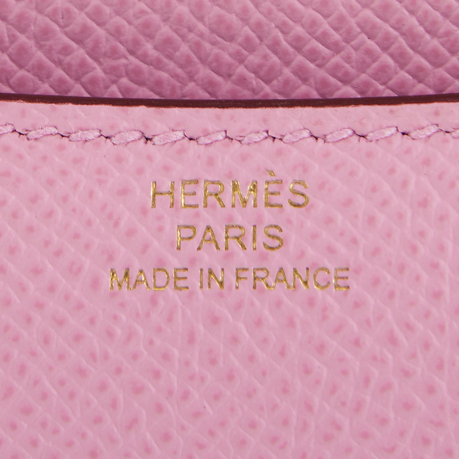 Hermes Constance mini Mauve sylvestre Epsom leather Rose gold hardware