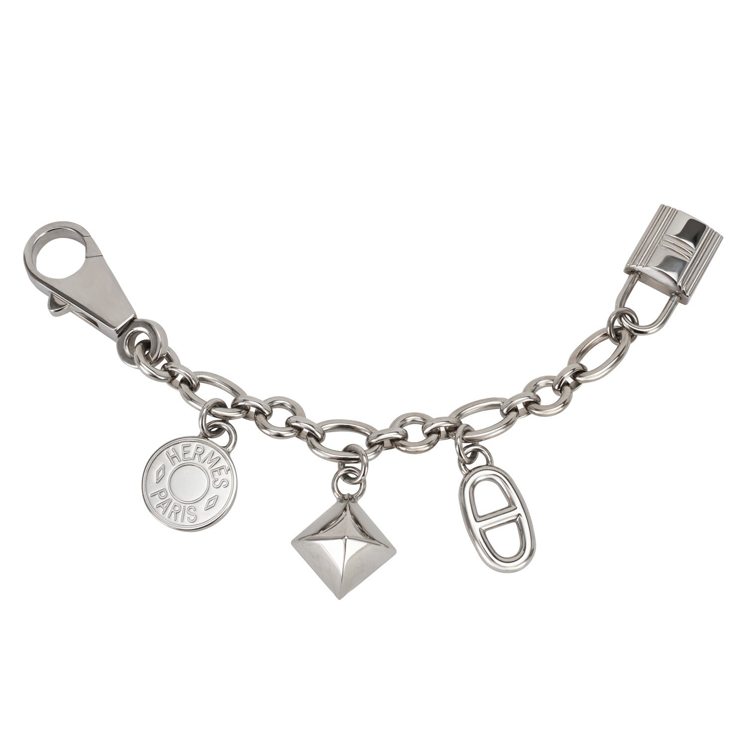 Kelly twilly charm bag charm Hermès Silver in Other - 34404199