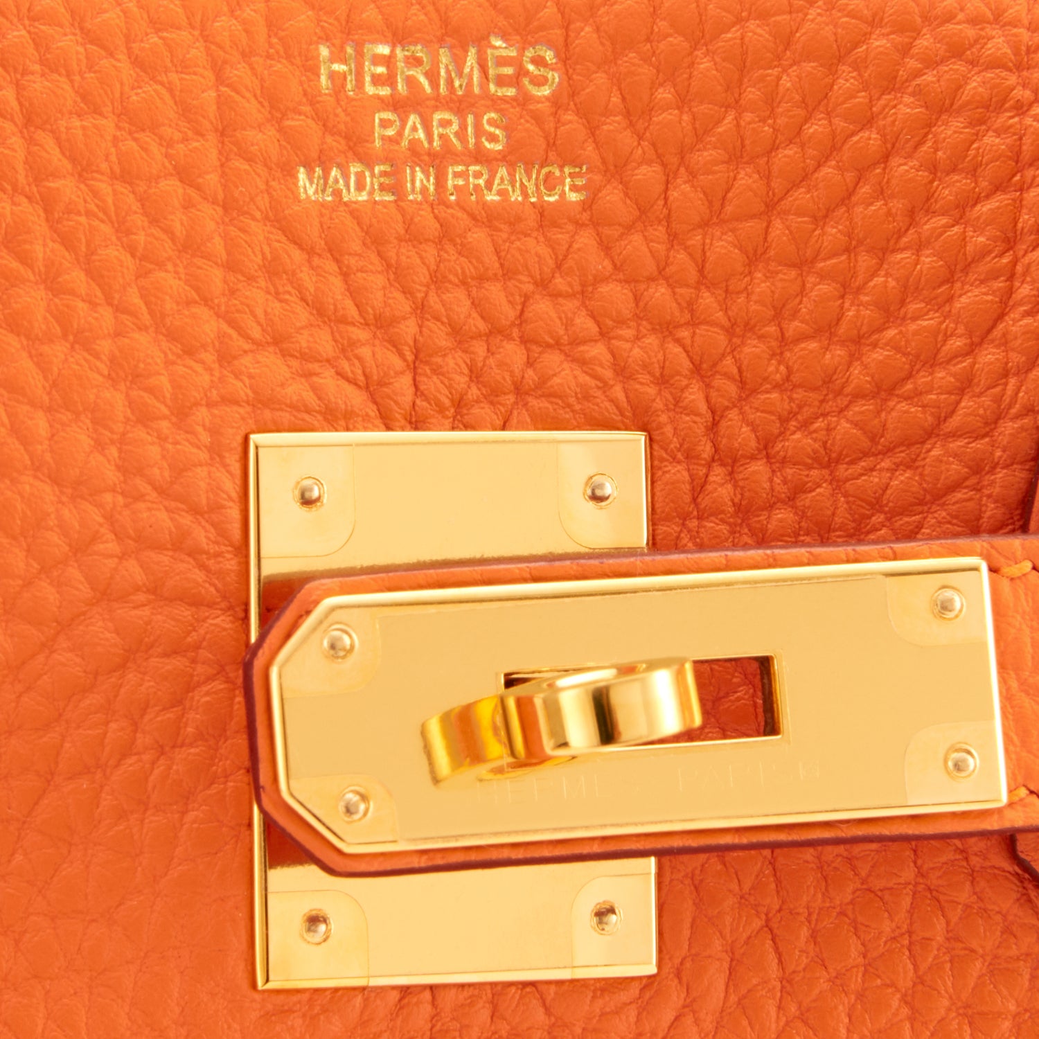Hermes Anemone 35cm Birkin Togo with Gold Hardware GHW - Chicjoy
