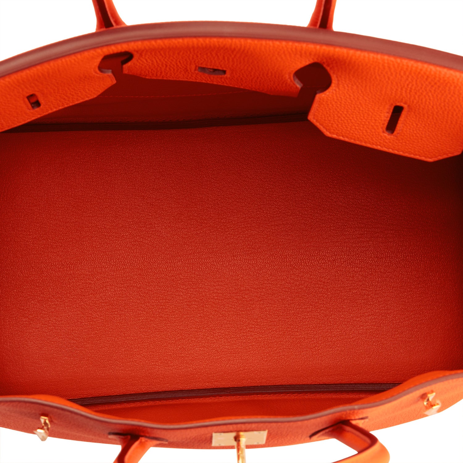 Hermes Birkin Bag 35cm Orange Gold Hardware
