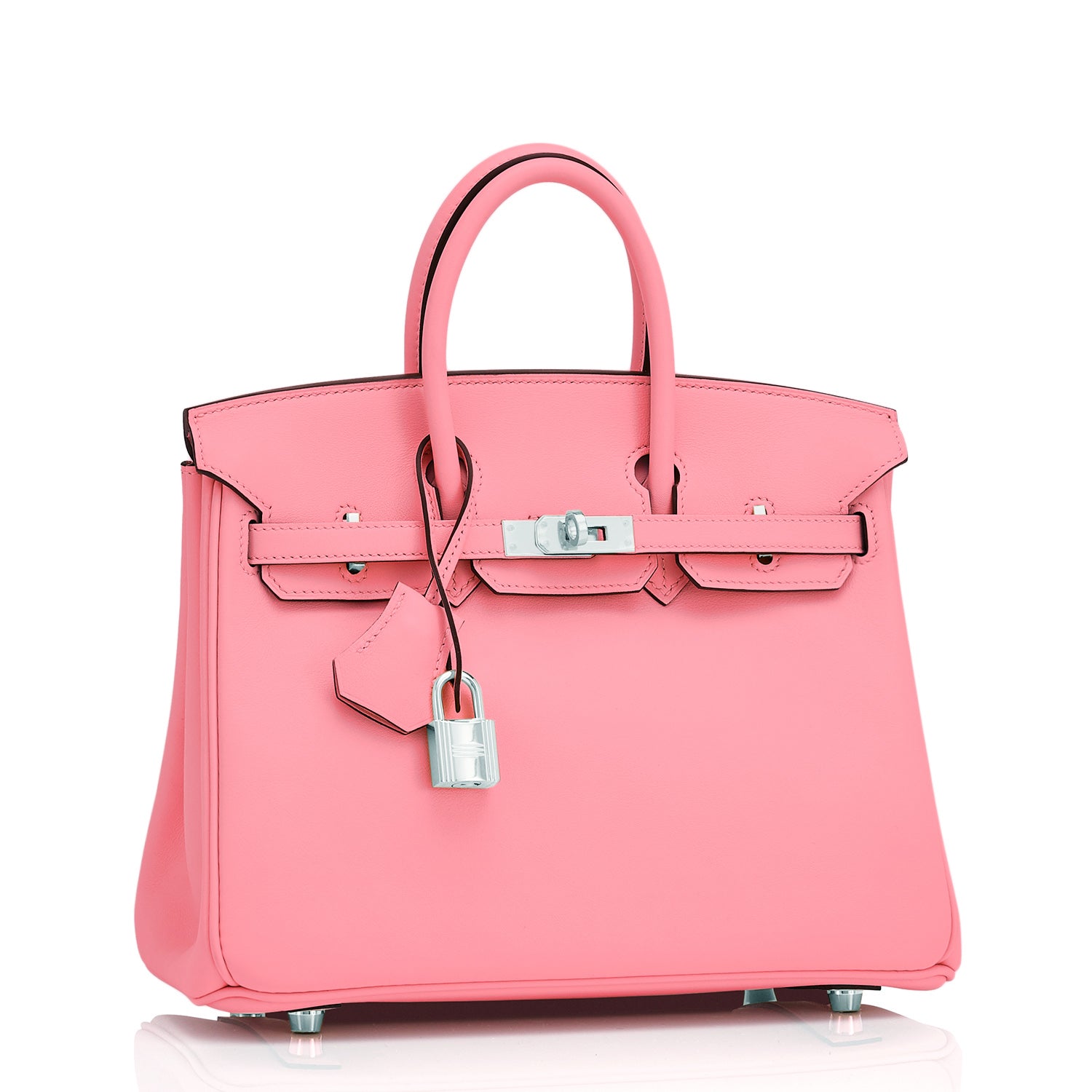Hermes Birkin 25 in Rose D'été  How stunning is this shade of Hermès Pink?!💕Our  premium member of the week is @orange.lux.coco - WANT her Rose D'été #b25?  Click WANT IT, and
