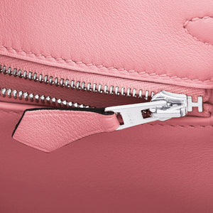 Hermes Rose Sakura Birkin 25 Pink Jewel Bag Grail Z Stamp, 2021 at