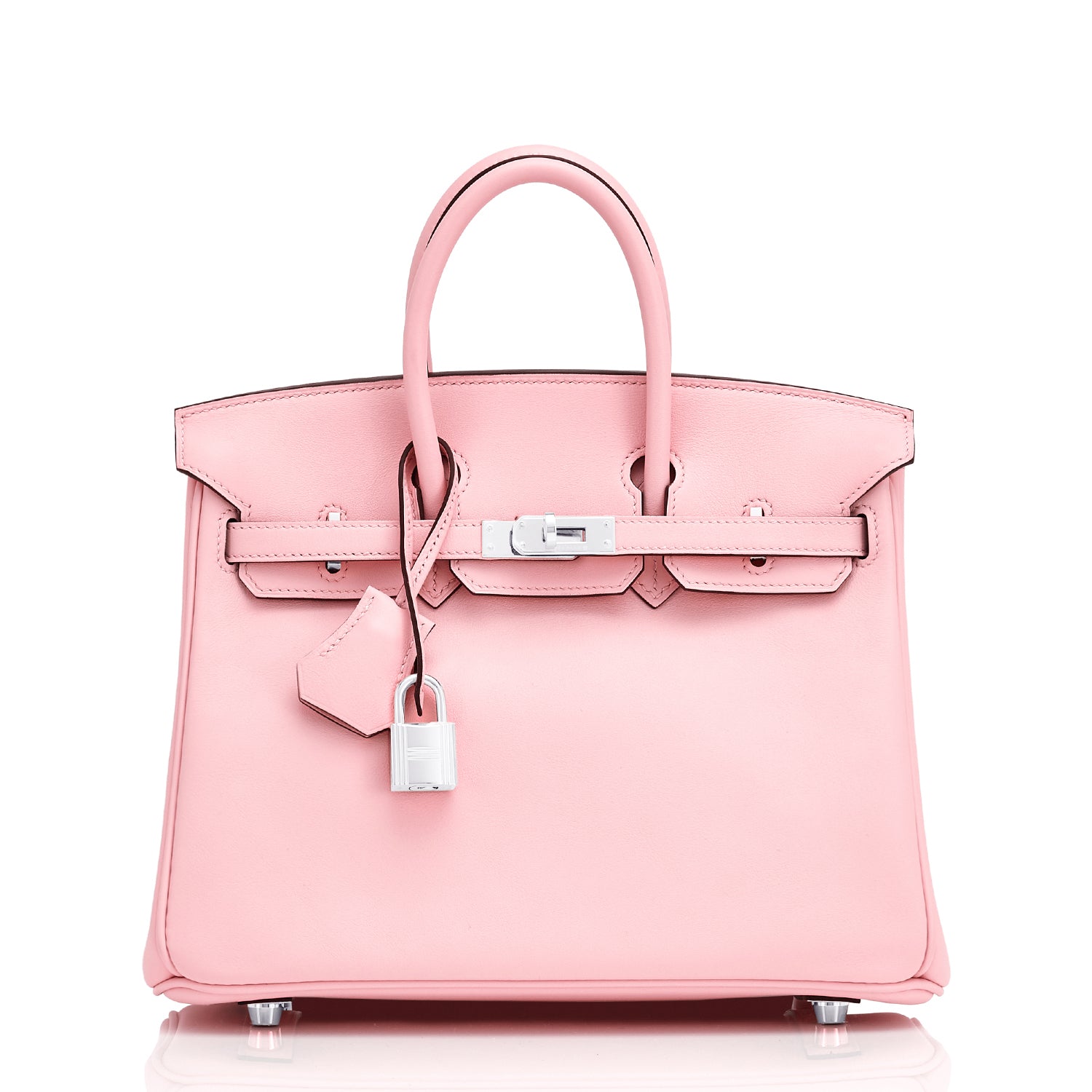 Hermes Rose Sakura Birkin 25 Pink Bag Chicjoy