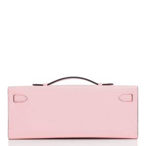HERMÈS Kelly Cut clutch in Rose Dragee Swift leather with Palladium  hardware-Ginza Xiaoma – Authentic Hermès Boutique