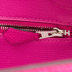 Hermes Rose Pourpre 30cm Birkin Pink Togo Palladium Hardware