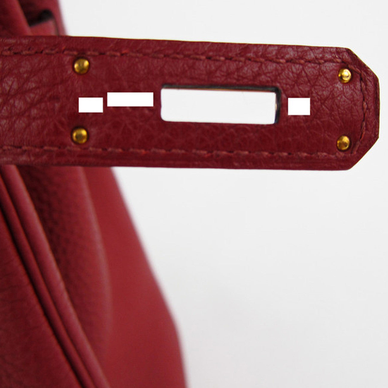Hermes Birkin 30cm Bag Box Calfskin Leather Gold Hardware, Rouge H CC55 -  SYMode Vip