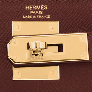 Hermes Rouge H Epsom Sellier Gold Hardware Y Stamp, 2020